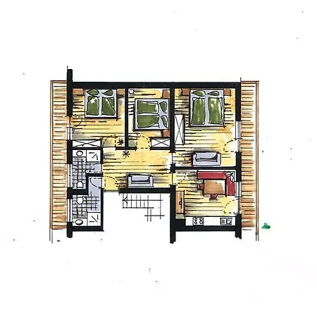 Apartamento Rieser - Im Herzen Von - Sonniger Balkon - 3 Schlafzimmer *